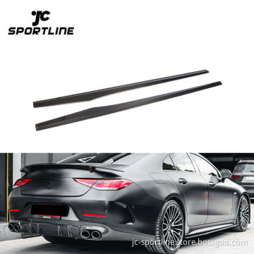 Carbon Fiber Side Skirts for Mercedes Benz C257/CLS400/CLS550/CLS63 AMG 2018-2019